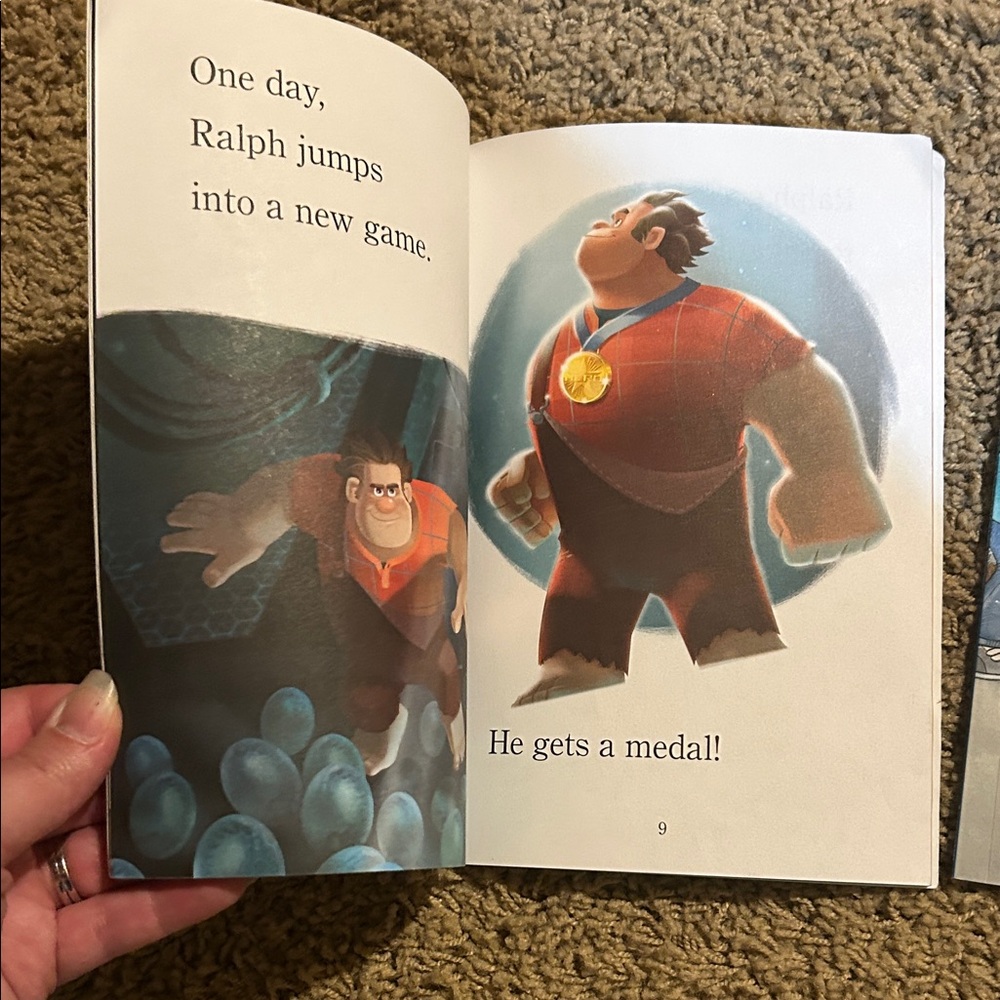 Wreck it Ralph, and Sister for Sale Readers: 2 books EUC - Picture 2 of 4